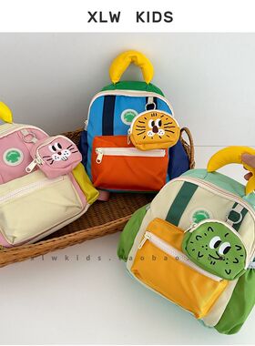 多巴胺颜色~幼儿园书包q男女孩轻便可爱小背包宝宝儿童双肩包书包