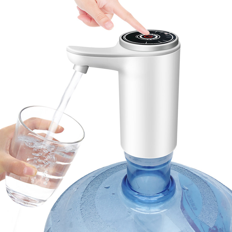 桶装水抽水器矿h泉饮水机出t水家用电动纯净水桶按压水Z器自动上