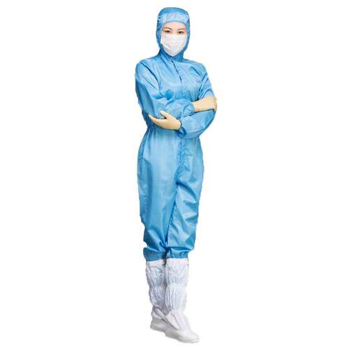 透气防尘服男j女连帽分体连体工作服静电衣定制款