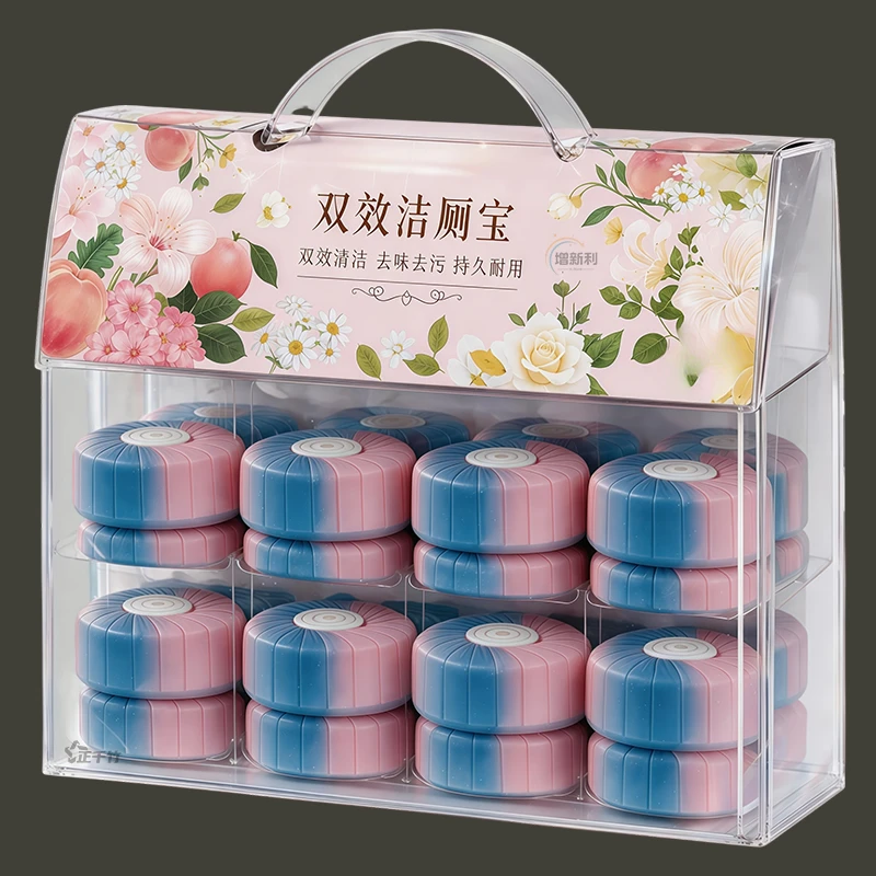 玫瑰香洁厕宝除垢除菌清香持久