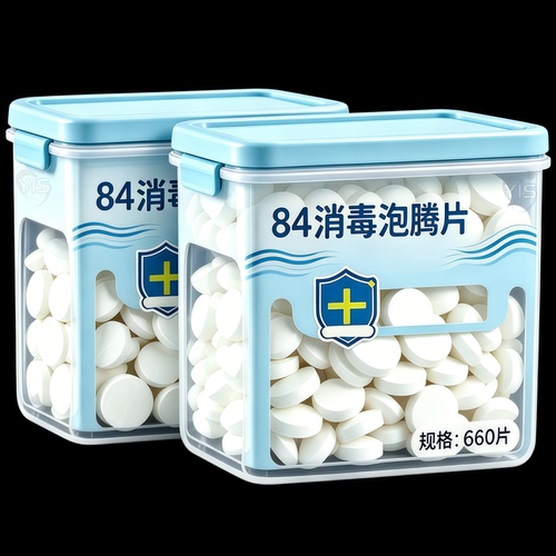 84含氯消毒泡腾片杀菌除味漂白