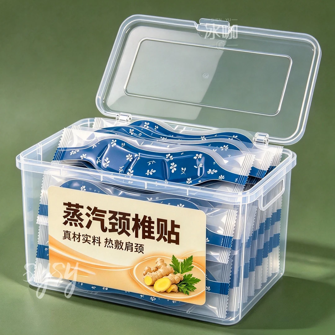 暖颈贴颈椎热敷包艾草蒸汽发热贴自发热暖宝宝护肩颈脖子专用神器