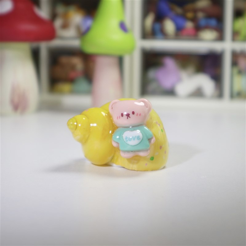 寄居蟹替换壳DIY手工制作壳创意手绘淡水观赏蟹宠物用品可爱装饰