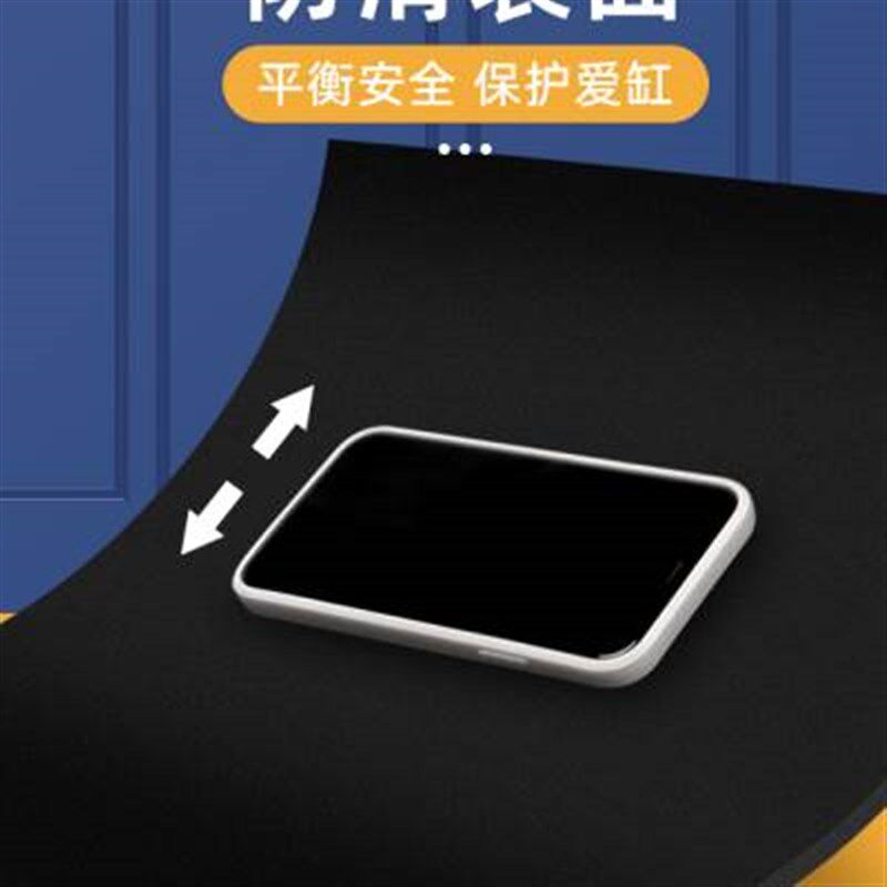 鱼缸垫软垫底部防滑垫专用垫子底垫减震垫板超白生态玻璃缸垫加厚