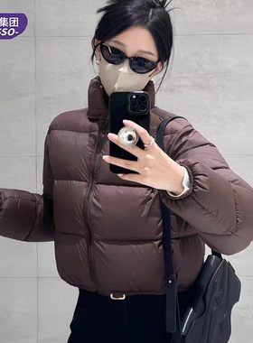 唐狮DESSO冬季新款肯豆风娃娃领黑金多款羽绒服加厚保暖外套F2