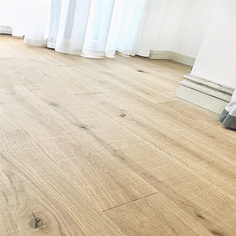 超级大板2200*20纯三层实木地板橡木锁扣地热暖ENF级环保家用