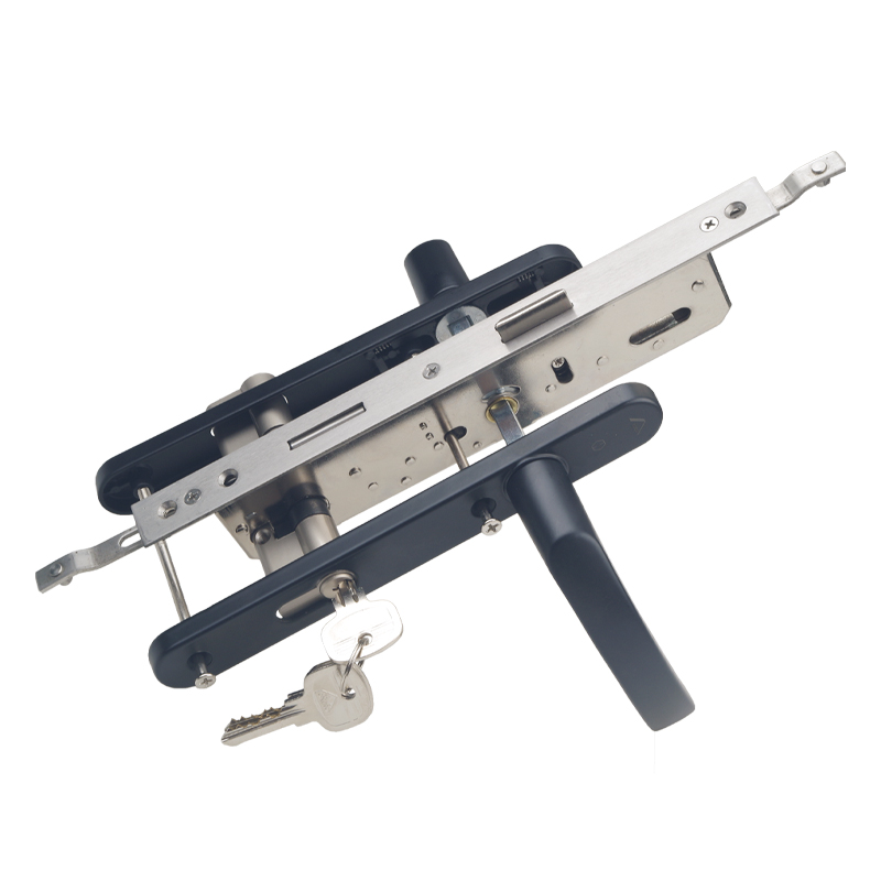 9235多点门锁体铝合金平开门锁体断桥铝门锁8535门锁玻璃门锁配件