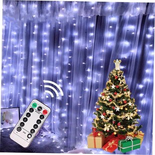 Light Gar Cburtain Home LED for Christmas String Decorations