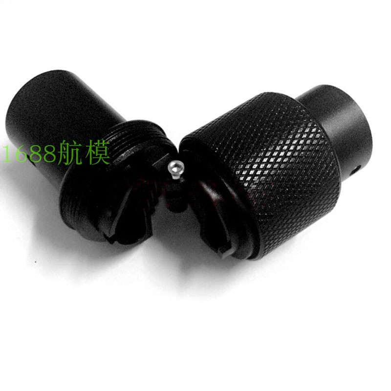 mm管径植保机横折叠件自锁虚位折叠机臂农用植保无人机架配件