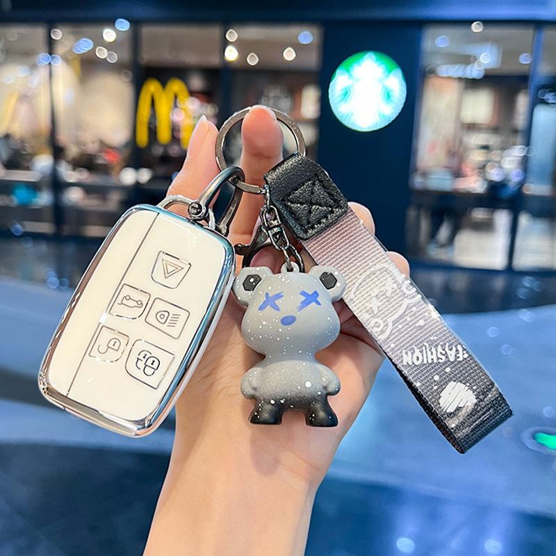 适用2024款发现运动版钥匙套极光卫士揽运神行汽车壳包扣男女