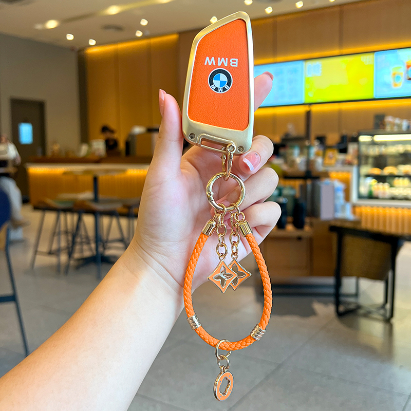 适用宝马钥匙套女3系/5系/x3/x1刀锋三系x5/x7/530/525五系专用扣