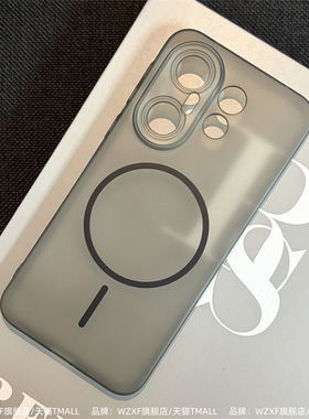 超薄软壳适用VIVOS30ProMini手机壳新款s30pro mini黑色透明磨砂vivo磁吸镜头精孔硅胶全包防摔保护套男女