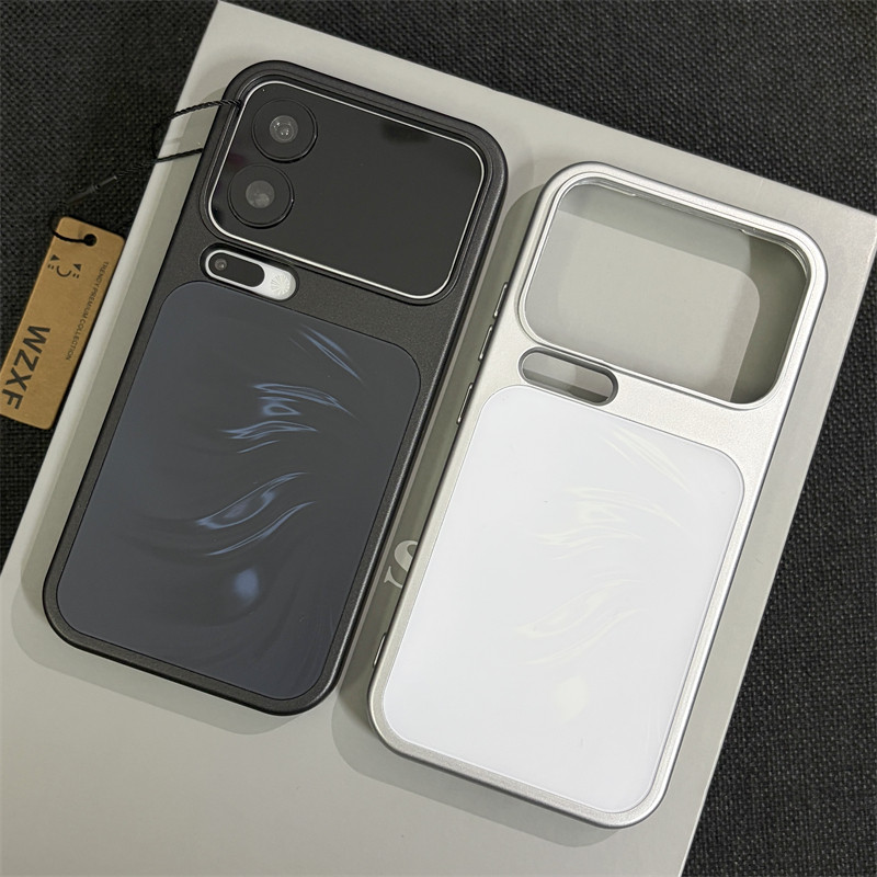 镭射羽纱适用小米17ProMax手机壳新款小米17pro白色磁吸por镜头精孔max高级感男女全包防摔保护套磨砂软边