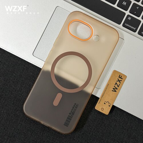 wzxf柔纱冰雾适用Google谷歌Pixel10A手机壳新款沙漠金pixel9a大孔白色8a磁吸硬壳7透明磨砂高级感保护套女男