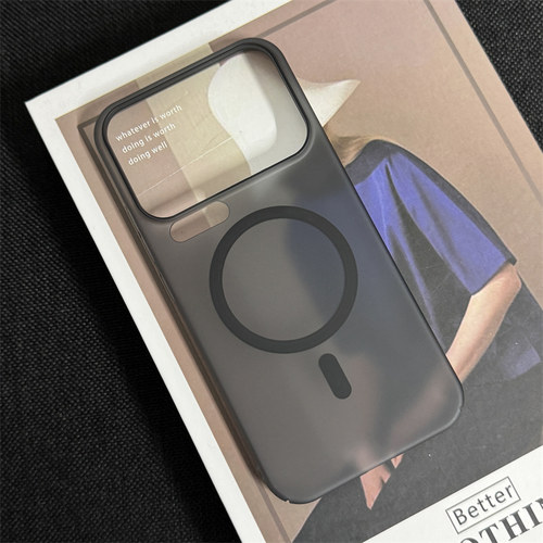 适用小米17promax手机壳新款xiaomi17超薄磁吸充电por米17pro全包磨砂透明男女轻奢简约高级感硬壳保护套外壳