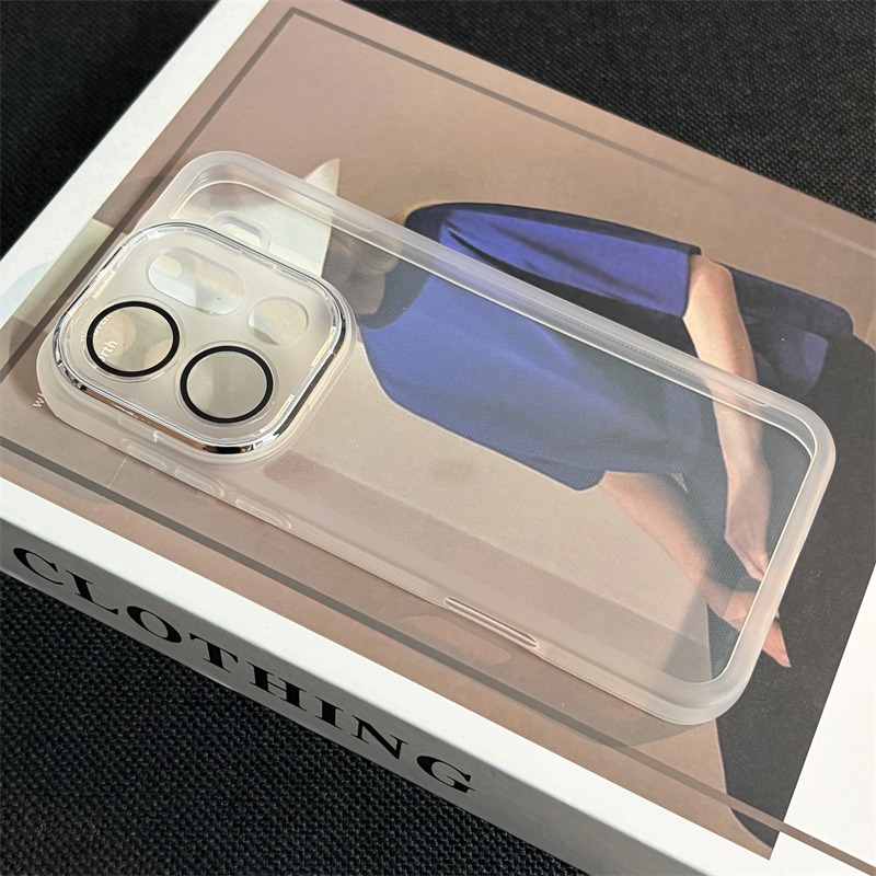 适用oppofindx9pro手机壳新款FindX9透明保护套findx8ultra防摔全包findx8s+带镜头膜oppo男女高级感x9软壳