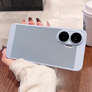 wzxf散热网壳适用红米Turbo4Pro手机壳新款turbo4透气超薄磨砂防摔镜头全包男Redmi简约轻奢高级感硬壳保护套