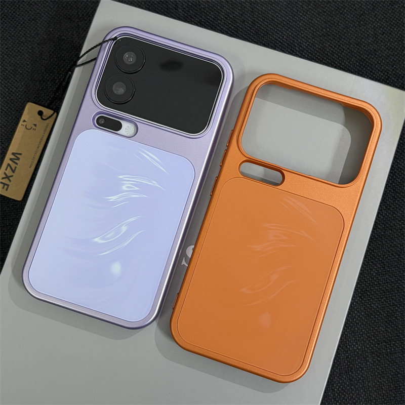 镭射羽纱适用小米17ProMax手机壳新款小米17pro内置磁吸por镜头精孔max高级感男女全包防摔保护套磨砂软边