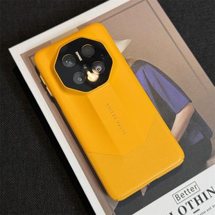 秒变适用华为Mate70Pro手机壳80promax新款黄色RS非凡大师60pro+高级感m50磨砂镜头全包保护套男女高档硬壳