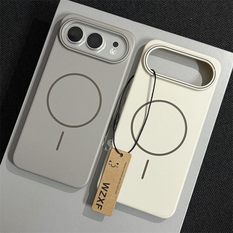 wzxf细圈磁吸适用荣耀500pro手机壳新款钛灰色大孔硬壳400pro磨砂肤感高级感por商务奢华超薄简约保护套男女