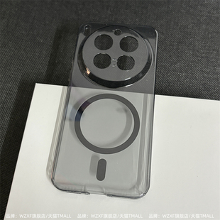 【高透硬壳】适用VIVOX300Pro手机壳新款x300por超薄磁吸vivo镜头精孔全包透明男女创意简约高级感保护套个性