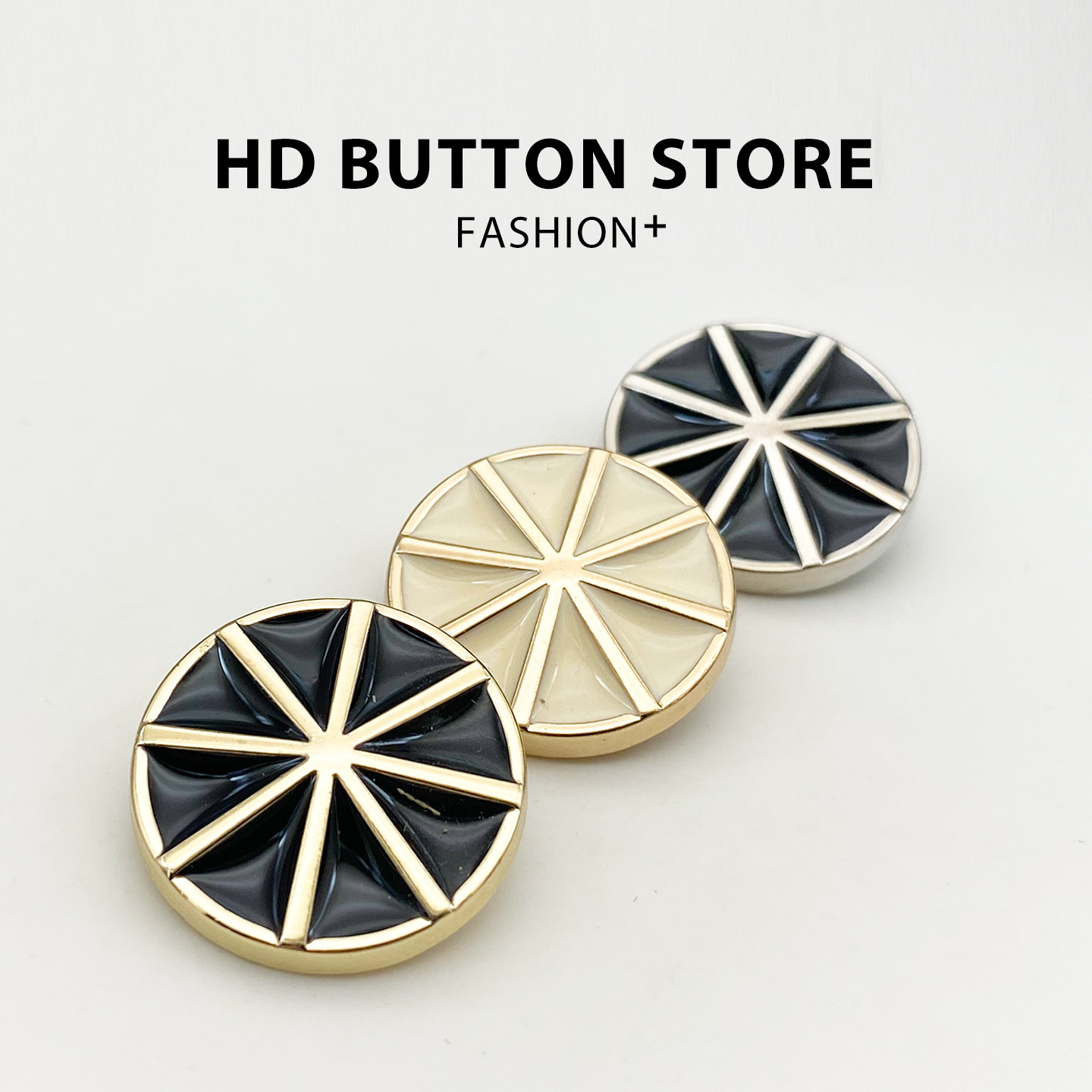 时尚高端设计感金色纽扣小香风西装毛衣大衣衬衫衣服扣子各种大全