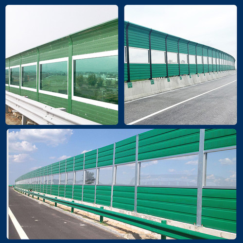 高速公路声屏障户外厂房机械机房噪音隔离降噪隔音板吸音隔音墙