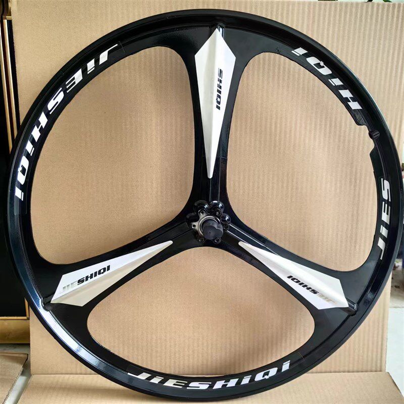 山地车轮组自行车镁合金一体轮毂轴承碟刹变速车轮三刀六刀十刀轮