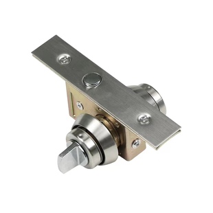 有框玻璃门车位锁铝合金地弹簧门木门双钥匙锁隐形门锁不锈钢门地