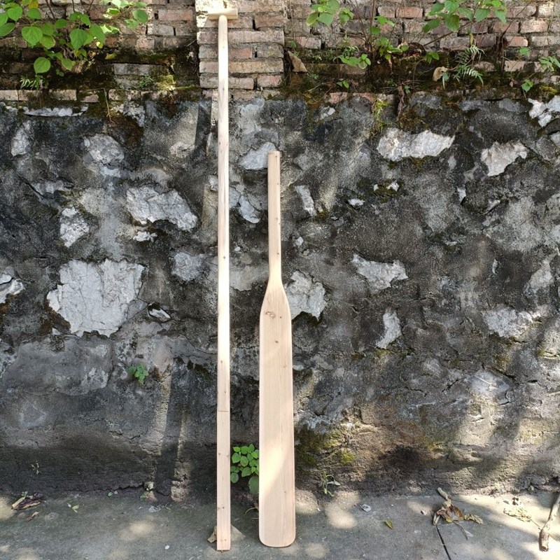 超长拼接杉木船桨/摇橹船桨/拖尾桨/表演道具装饰/船桨可任意定制