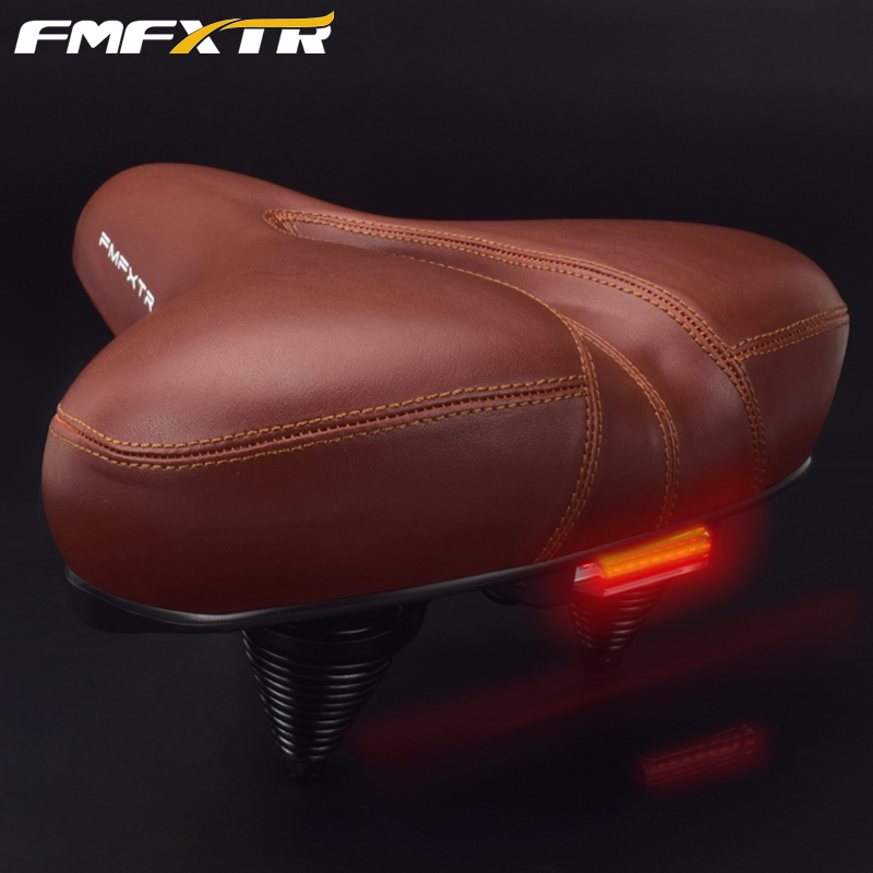 山地车坐垫软加厚海绵加大宽舒适长途鞍座电动自行车座垫弹簧减震