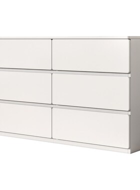 白色斗柜9斗柜八斗柜五斗柜靠墙超薄客厅储物柜阳台6斗柜网红30cm