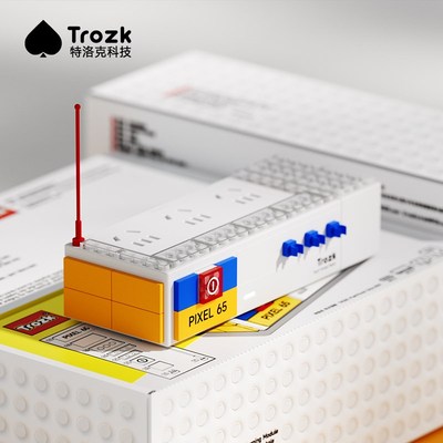 Trozk特洛克拖线板插排积木插座排插接线板插线板