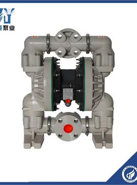 泵业FLYQ100F国外PP气动隔膜泵铁氟龙油漆添加污泥泵
