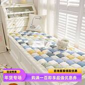 日网红单出口飘窗垫防滑坐垫ins风软糯榻榻米阳台垫双面窗HOT田园