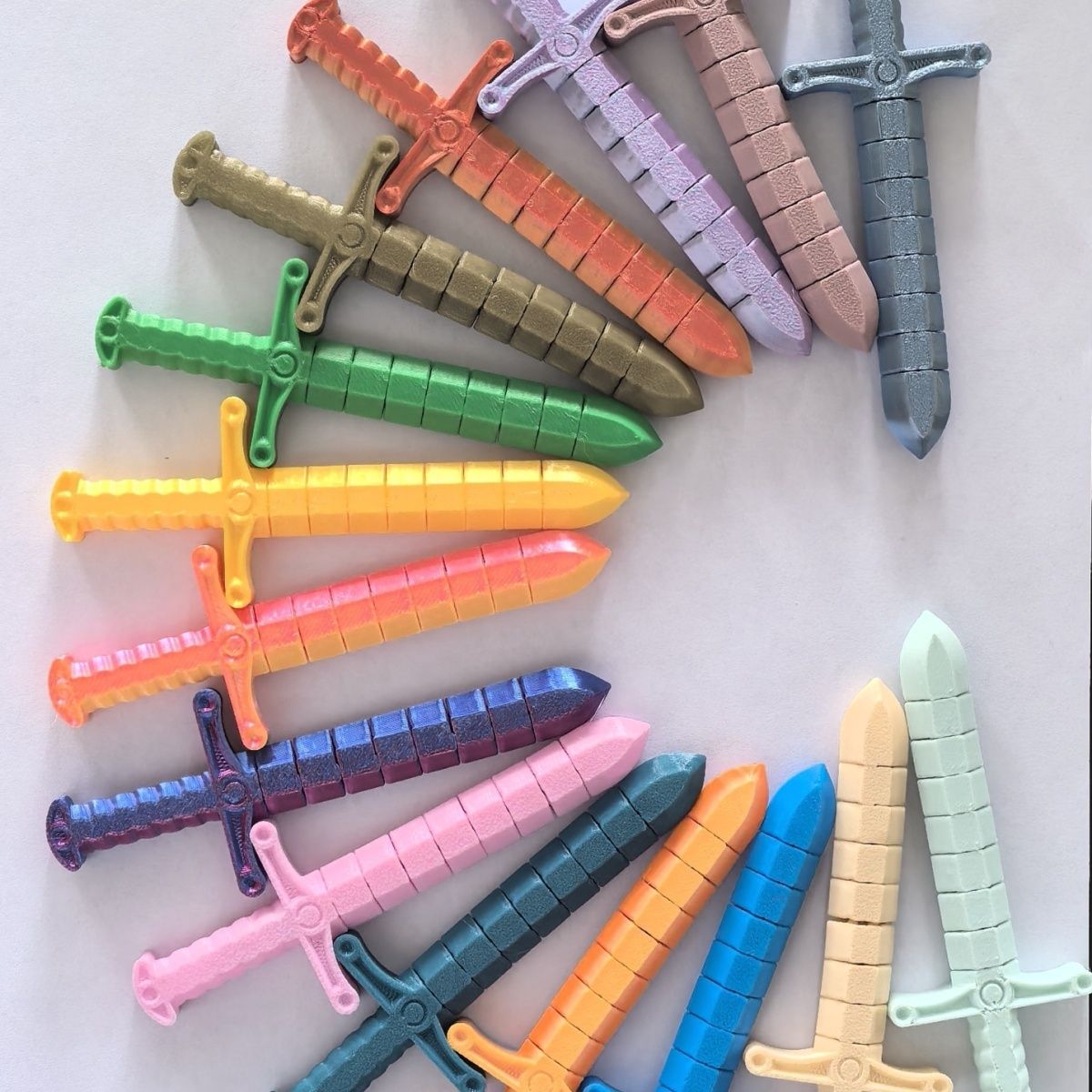 软剑儿童玩具打印宝剑创