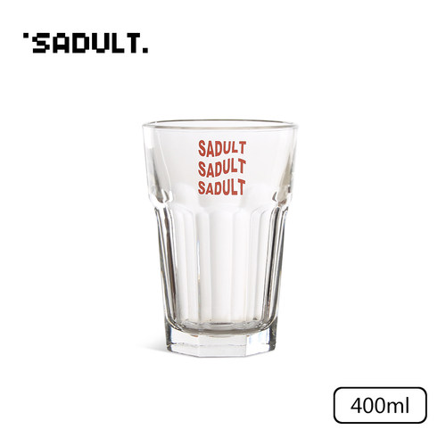 SADULT个性超厚高质感玻璃杯