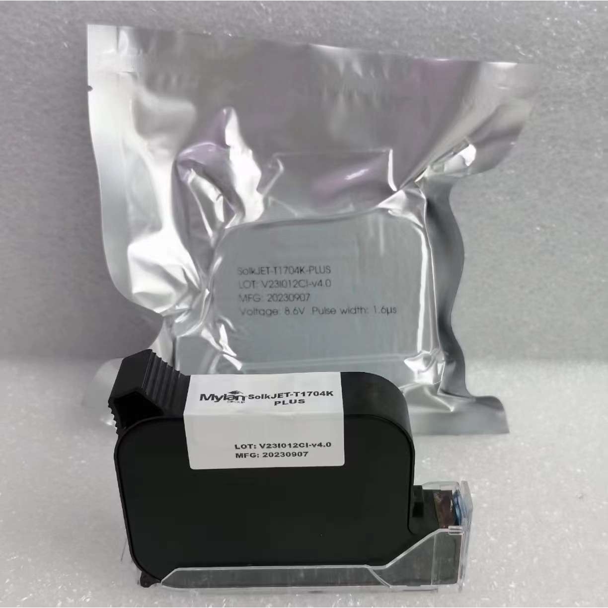 在线打码机G1309流水线打印IQ800高付着力2590喷码机专用快干墨盒