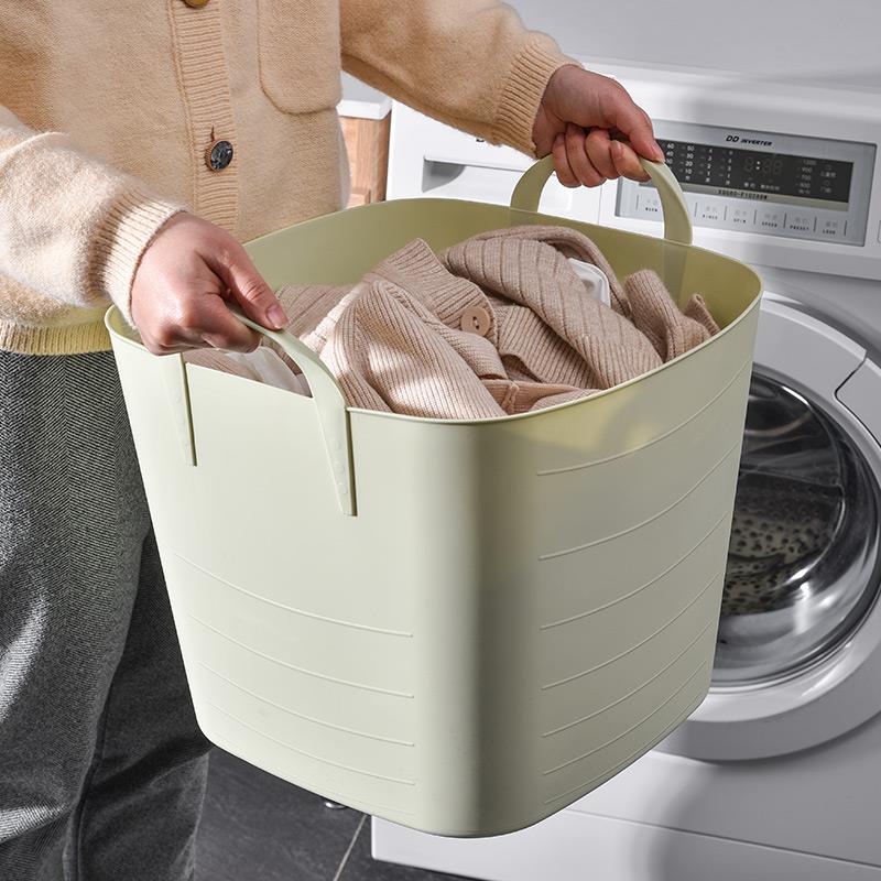 脏衣篮塑料脏衣服收纳筐家用洗衣篮浴室脏衣篓收纳桶晾衣用收纳篮