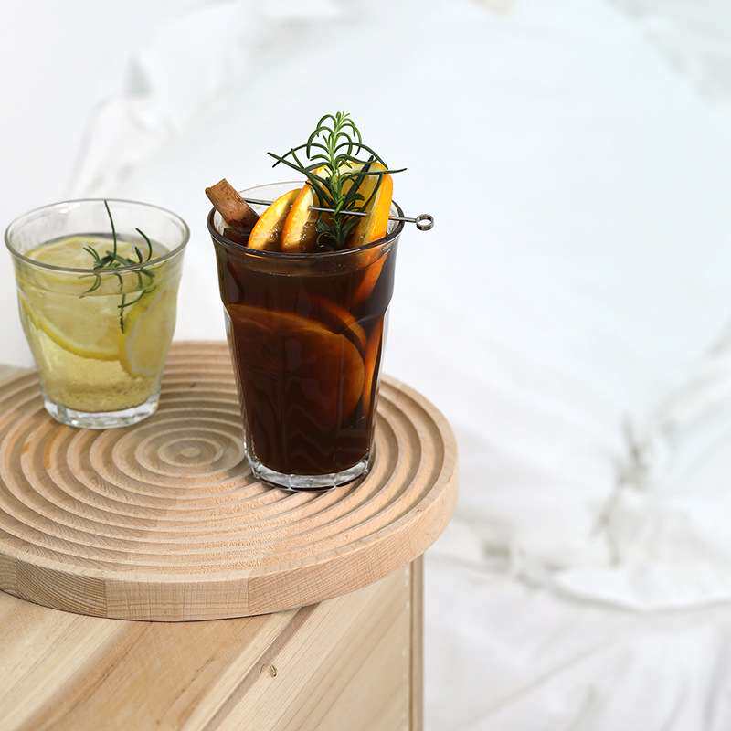 圆形榉木水波纹砧板 下午茶点心架 拍照道具托盘 美食摄影背景板