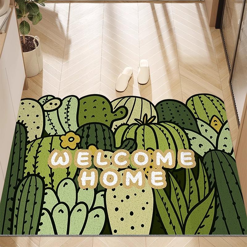 入户门丝圈地垫防滑耐脏除尘可裁剪门口家用脚垫进门门垫玄关地毯