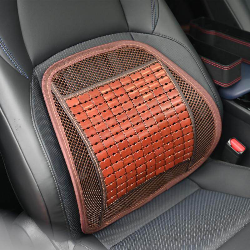 夏季凉席腰靠竹片护腰靠垫办公室久坐透气椅子靠背垫汽车腰垫腰枕