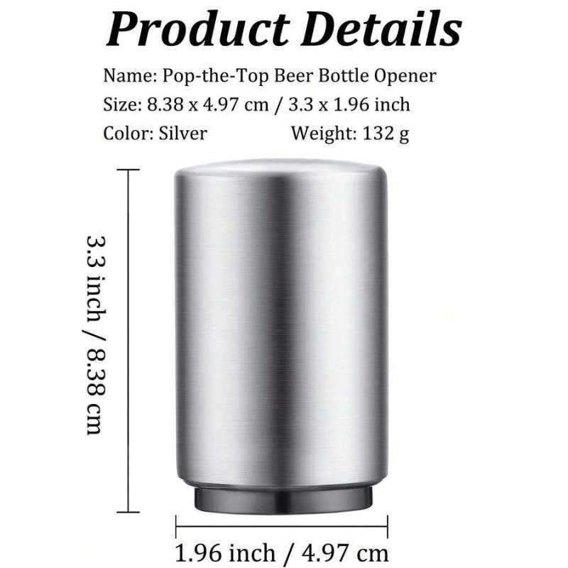 2026款 S9207 海外仓代发TEMU跨境新款磁吸式啤酒瓶开瓶器