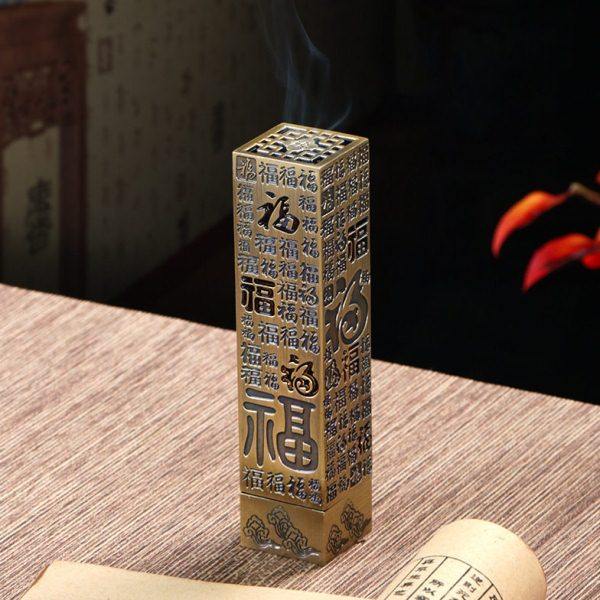 禅意立式香炉镂空线香插百福10.5cm线香筒沉檀香薰炉茶道香道摆件,家居饰品,香托/香盘/香座/香插,淘宝优惠券,粉丝福利购,淘宝优惠卷