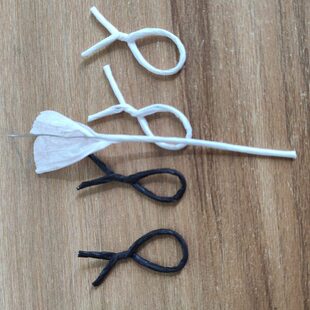 纸包铁丝2000条一包厨具和产品固定用扎带不用打结 铁线纸绳