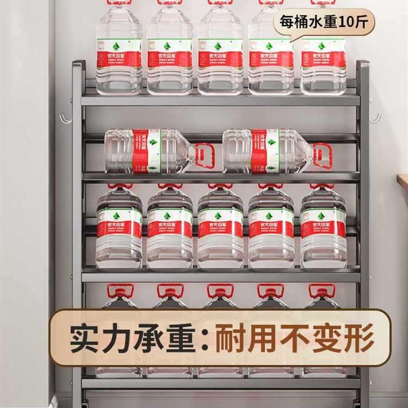 书架置物架可移动书本收纳架卧z室家用简易多层小推车放书包书柜