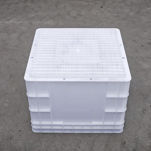 4430正方f形方向400400300物流箱周转箱塑料转运箱