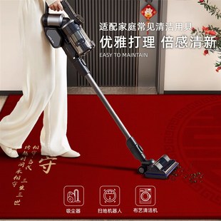 入户门地垫结婚高级感喜庆防滑垫D室内玄关可裁剪免洗可擦地毯