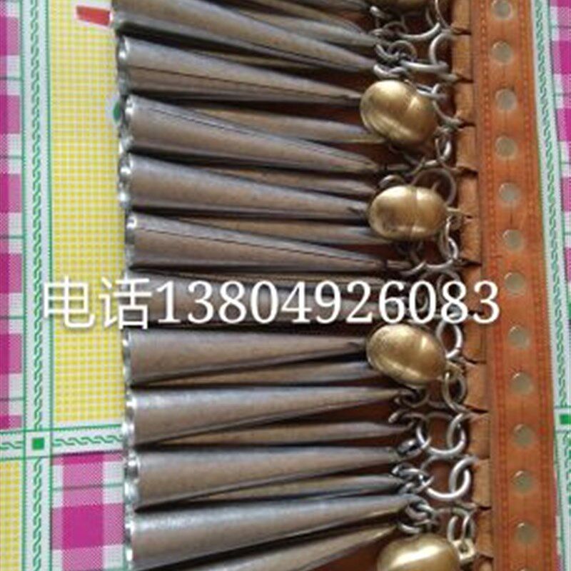 铁皮管腰铃 民族舞台G演出乐器服饰 包邮