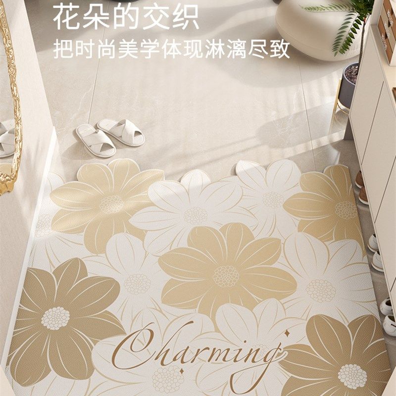 入户门地垫进门门口门垫免洗可擦A玄关进户pvc脚垫可裁剪皮革地毯,居家布艺,入户地垫,淘宝优惠券,粉丝福利购,淘宝优惠卷